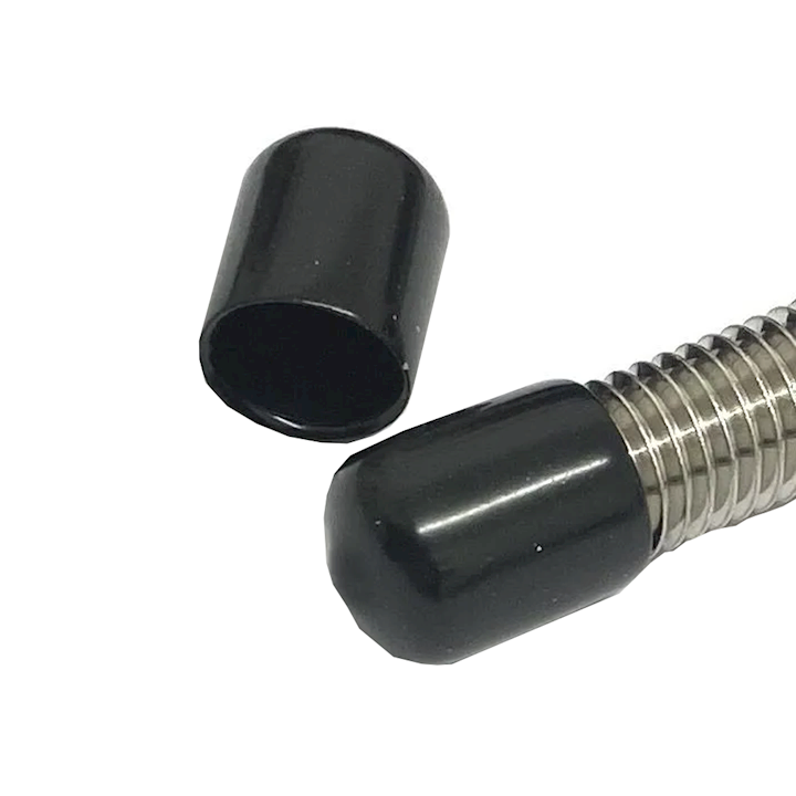 Rubber Flexible End Caps 8mm